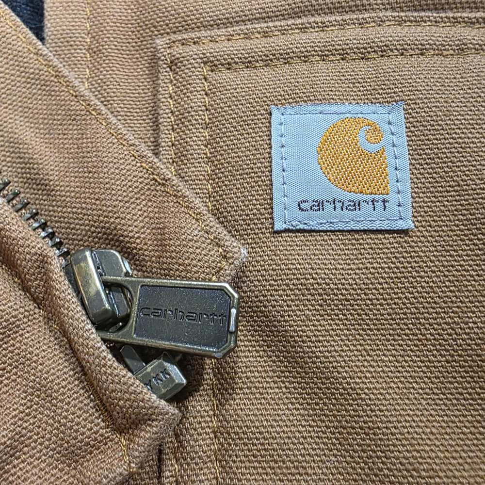 Carhartt Kids Tan Hooded Jacket - Picture 6 of 7